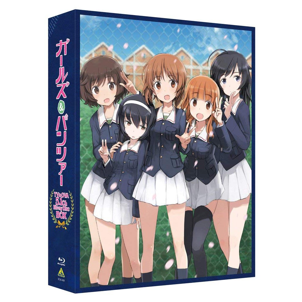 日版bd動畫 ガールズ パンツァー少女與戰車 Tv Ova 5 1ch Blu Ray Disc Box 特装限定版 蝦皮購物