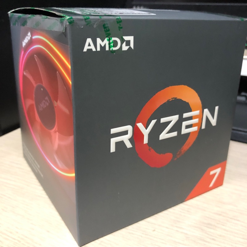 AMD R7-2700x 盒裝 有風扇