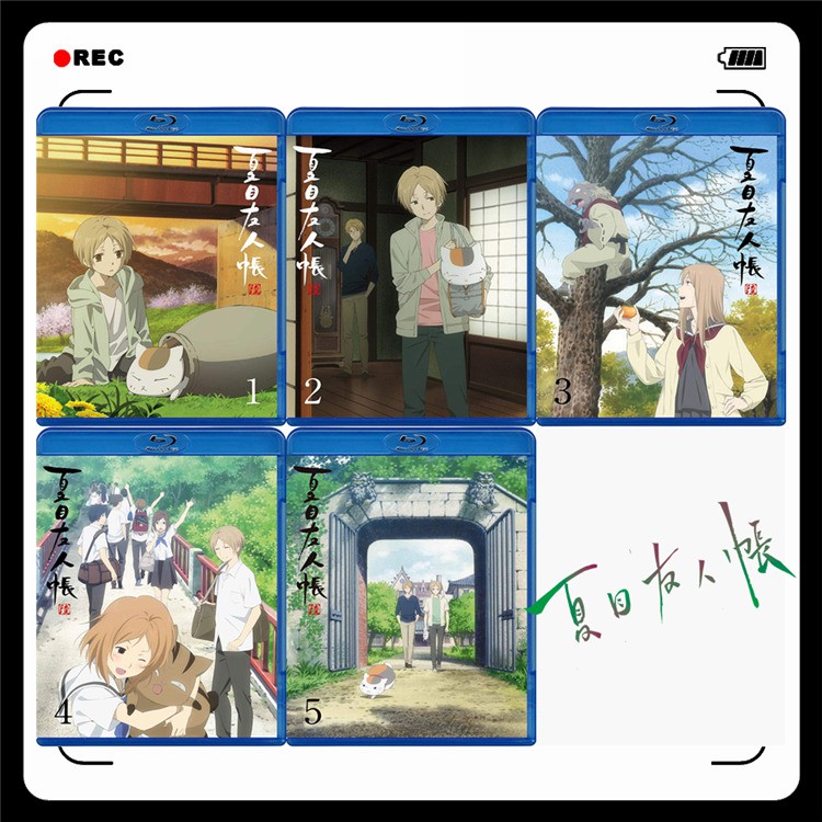 免郵動畫 夏目友人帳陸第6季完整tv版 藍光碟動畫片 蝦皮購物