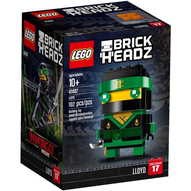 LEGO BrickHeadz 41487 : Ninjago Lloyd （全新未拆）