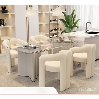北歐梳妝凳網紅椅新款輕奢餐椅傢用現代簡約風創意椅子靠背餐桌椅 IMOQ