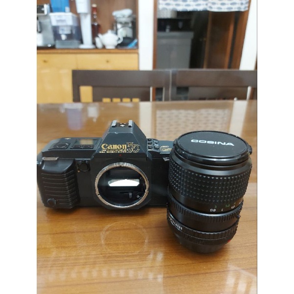 Canon T70 底片相機＋Cosina 35_70mm FD旅遊鏡