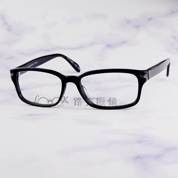【LOOK路克眼鏡】 OLIVER PEOPLES 光學眼鏡 JonJon 亮黑 方框 簡約 OV5173 1005