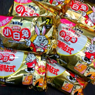 限時下殺 手握式及貼式合計超取只能5包 小白兔暖暖包 日本製 手握式暖暖包 24hr 10入 輕薄貼式暖暖包 14hr