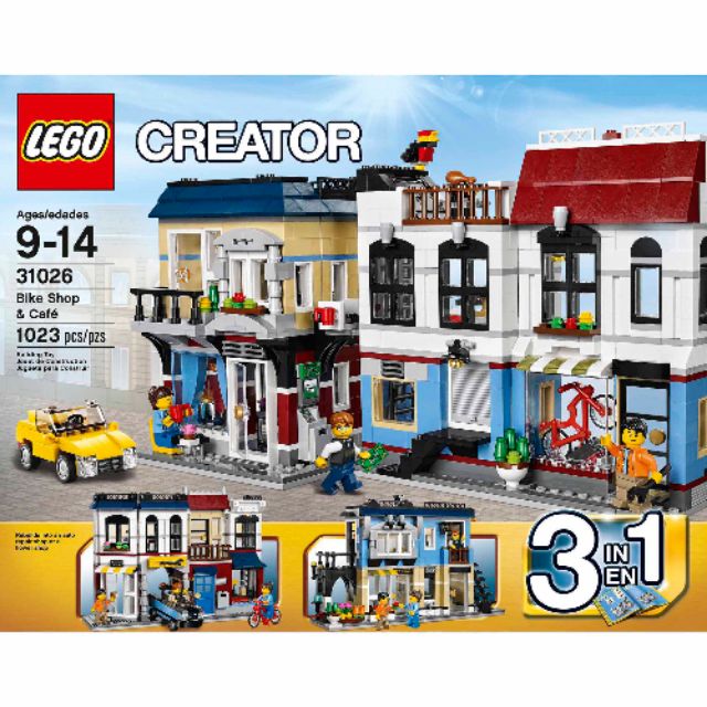 樂高 lego 31026 creator 3合1 腳踏車店 全新未開 現貨 lego31026