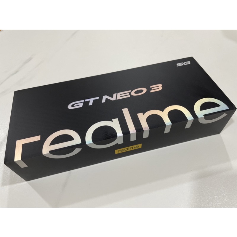 realme GT Neo3 12g/256GB 藍色 9.9新 全機包膜