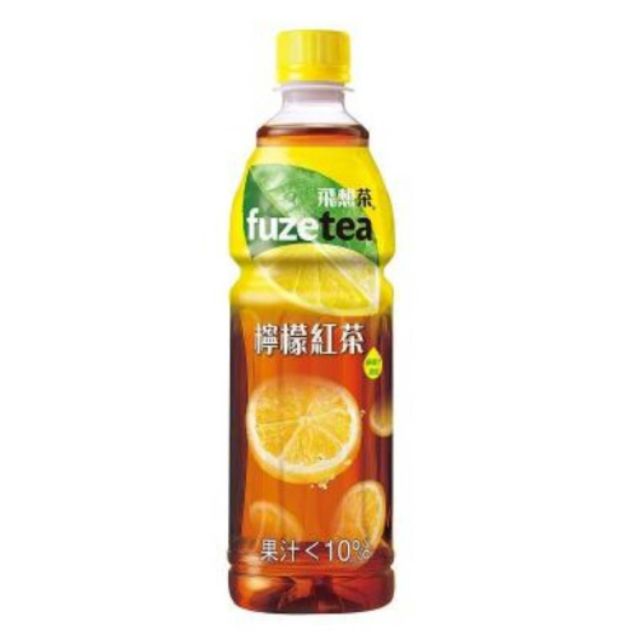 Fuze tea飛想茶檸檬紅茶580ml每瓶29元