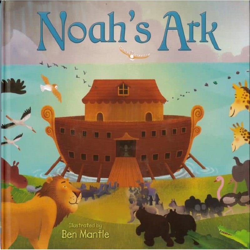 英文童書 繪本noah S Ark 挪亞方舟兒童英語聖經故事 全新 蝦皮購物