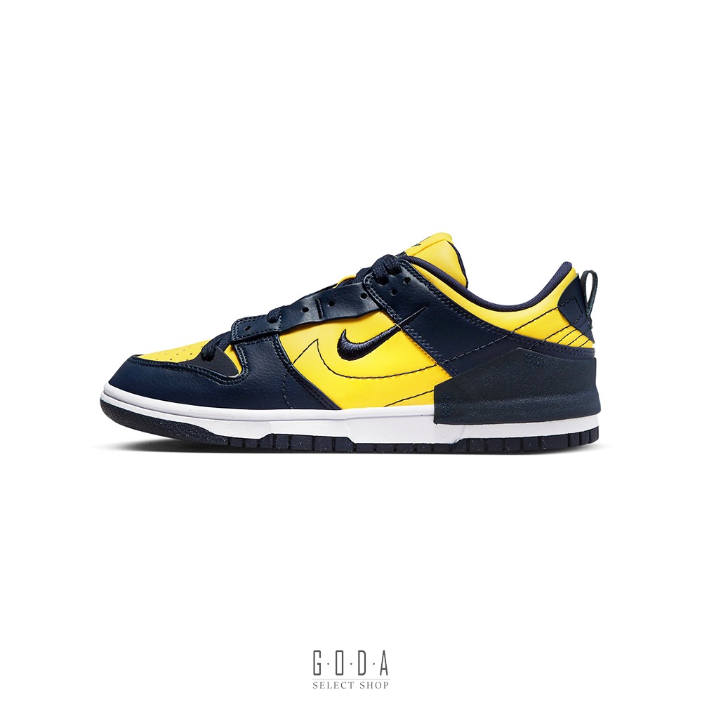 【NIKE DUNK LOW DISRUPT 2 MICHIGAN】密西根 藍黃｜復古風格 女鞋 DV4024-400