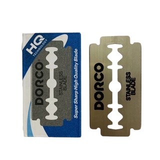 Dorco 韓式盒裝削髮刀專用雙面刀片／一小盒(10片裝) G-025 【官方旗艦館】