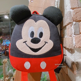 JP購✿日本正版 防走失 立體造型 拉鍊 後背包 米奇 迪士尼 便當袋 餐袋 野餐袋 防走失包 背包 書包