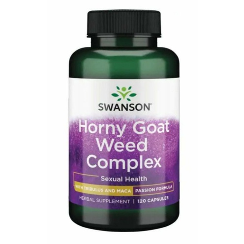 【美國原裝預購】Swanson Horny Goat Weed Complex 淫羊藿複合膠囊120顆