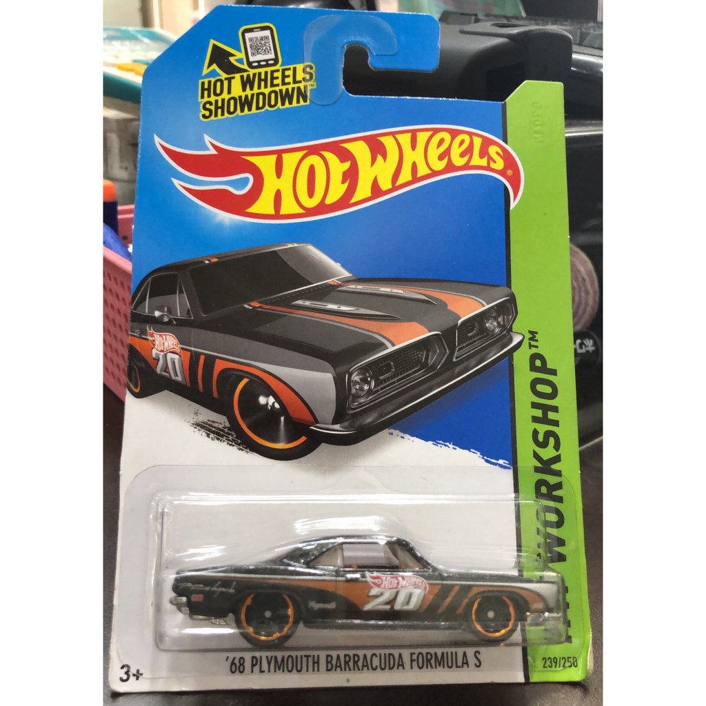 hot wheels 68 plymouth barracuda formula s