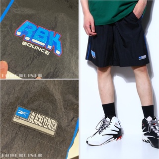 REEBOK X BLACK EYE PATCH WOVEN 聯名 休閒短褲 街頭 短褲 運動短褲 黑色 HI0482