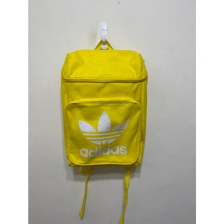 「 二手包 」 Adidas 後背包（黃）124