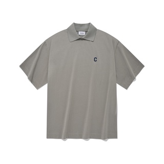 [COVERNAT] Collar T恤(灰色) [F8]