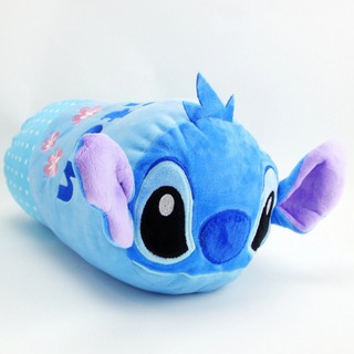 正版授權 迪士尼 STITCH 星際寶貝 史迪奇 造型小圓筒抱枕 午安枕 枕頭 靠枕