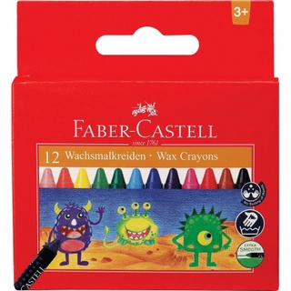 【BM必買】德國輝柏 FABER-CASTELL 大眼星球無毒蠟筆12色 24色 兒童無毒系列 兒童蠟筆