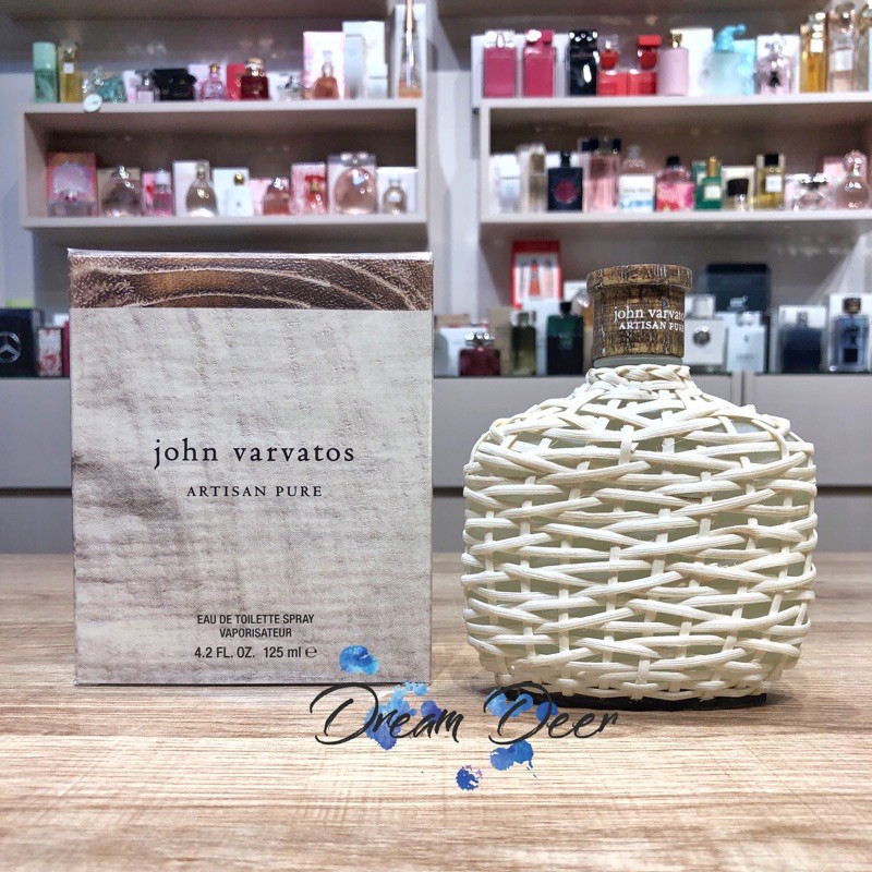 🔥現貨🔥John Varvatos Artisan Pure 工匠純淨男性淡香水125ml 白工匠 隨貨附發票 夢鹿