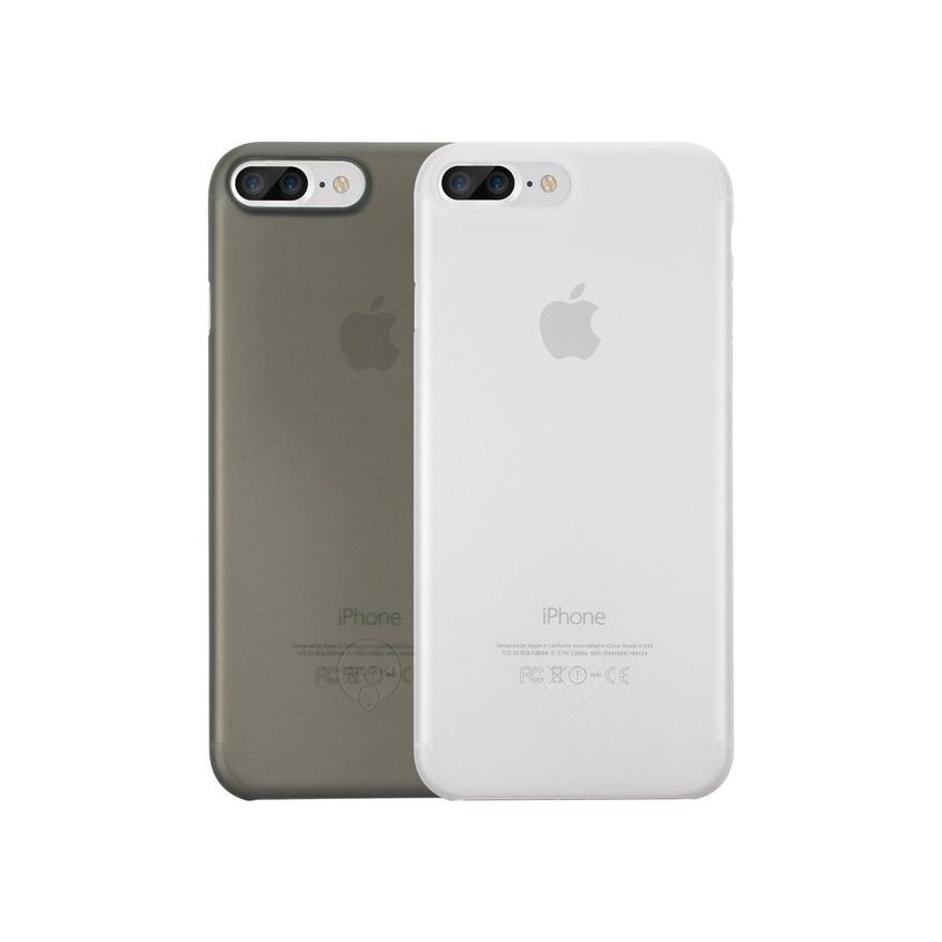Ozaki iPhone 6S PLUS 5.5吋 O!Coat 0.4 Jelly超薄 透色保護殼-透色黑