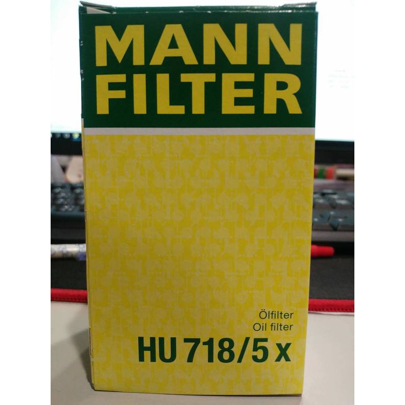 『油工廠』MANN 油芯 HU 718/5x 賓士 S350 E350 C300 機油芯 機油濾芯