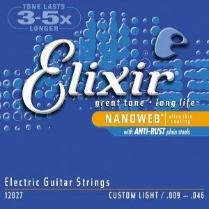 小新樂器館 | Elixir 頂級電吉他弦-Nanoweb（12027）(09-46)