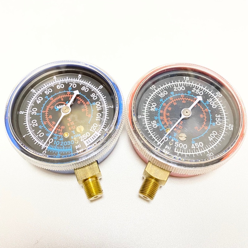 《SY黑面冷媒錶 R12/R22/R134》冷媒錶頭 低壓錶 高壓錶 壓力錶