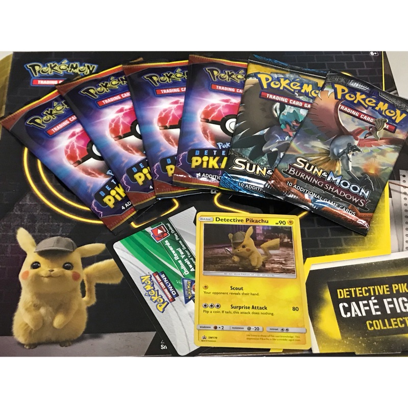 神奇寶貝 精靈寶可夢 Pokémon TCG 名偵探皮卡丘 遊戲 補充包 卡包 卡牌 卡片