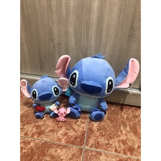disney史迪奇安琪娃娃正版授權防偽雷標迪士尼星際寶貝絨毛娃娃吊飾3吋10吋16吋