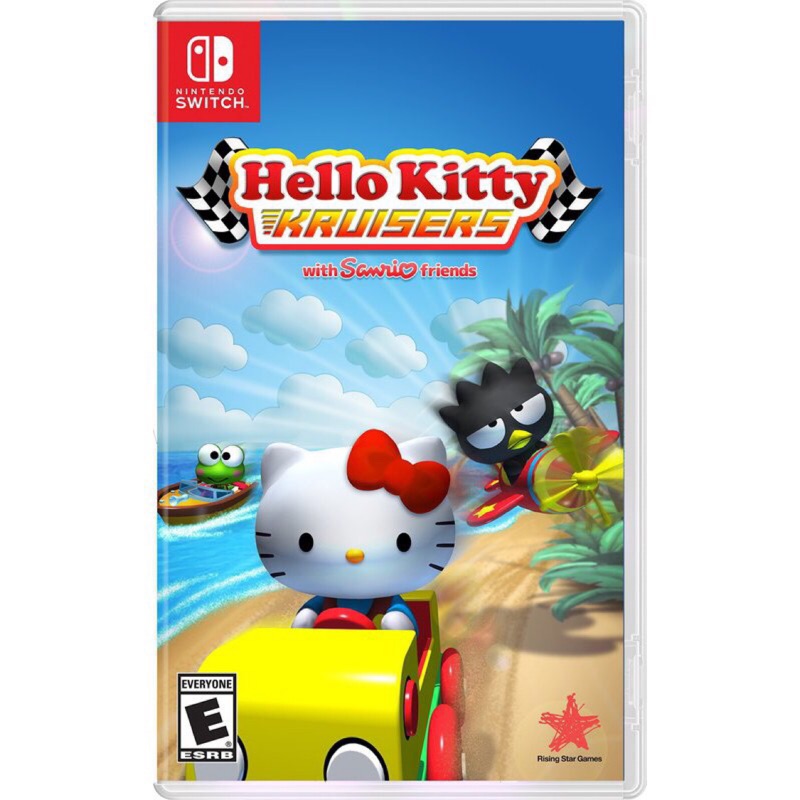 任天堂遊戲 NS Hello Kitty 愛競速 亞英版 Nintendo Switch (二手出清）