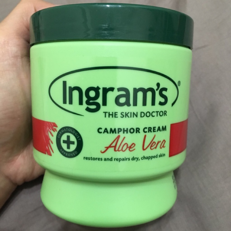 現貨 Ingram's 南非 綠色 蘆薈 護膚霜/護手霜 500ml。原廠原裝進口