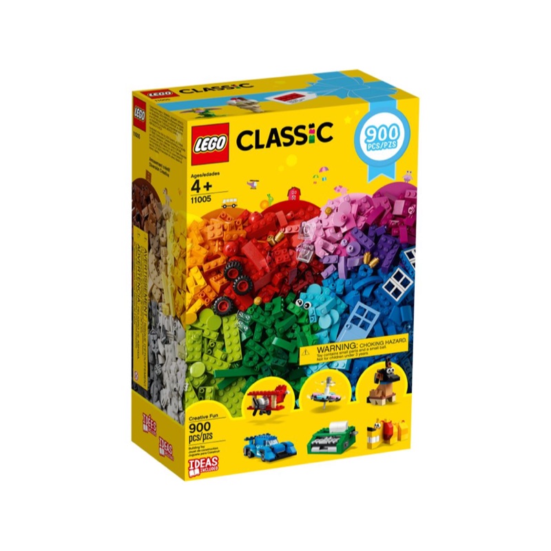 LEGO 樂高 CLASSIC 系列 CREATIVE FUN 900片