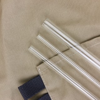 單隻賣~玻璃吸管/綠色環保玻璃/平口/波霸奶茶吸管/環保吸管單支/粗吸管/細吸管/25公分吸管/高硼矽玻璃