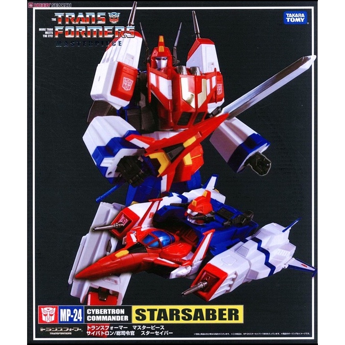 【BWT】變形金剛 MP-系列 代理日版 MP-24 星宇 史達 STARSABER 全新現貨 附特典 紀念幣