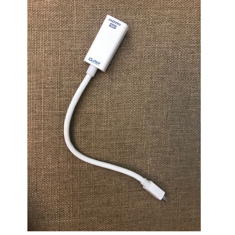 Thunderbolt（mini DisplayPort）公 ↔ HDMI母