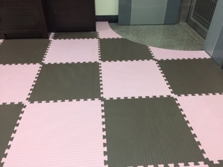 方格子地墊 臺灣製造64*64*2.3cm外銷歐美福利品 EVA 巧拼 地墊 遊戲地墊 爬行地墊 遊戲地墊 瑜珈地墊