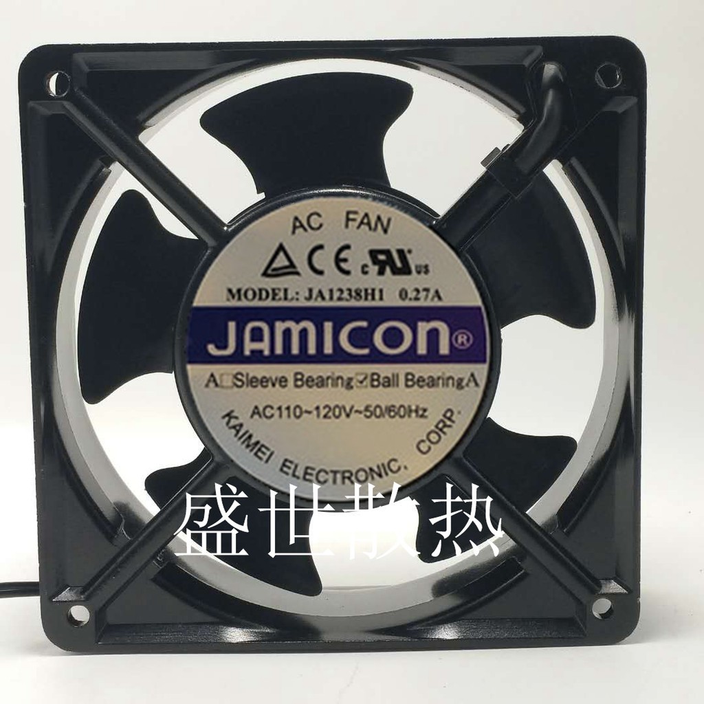 全新凱美JAMICON JA1238H1/H2/H3 12038 110V/220V/380V 散熱風扇