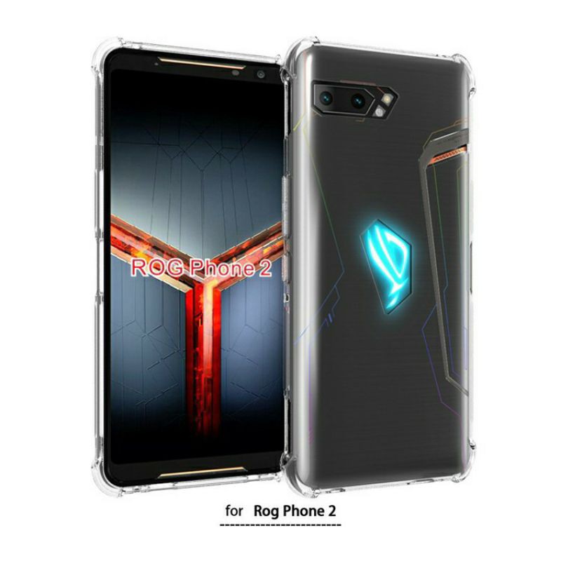 華碩 ASUS  ROG Phone II  華碩 ZS660KL ROG2 空壓殼 防摔殼 玻璃背殼 鋼化玻璃貼