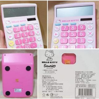 牛牛ㄉ媽*Hello KITTY桌上型計算機 大螢幕顯示12 數位元顯示大字鍵紅色款民宿居家辦公室餐館 桌上型愛心款