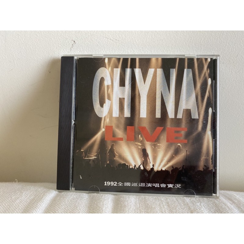 CHYNA Live 1992全國巡迴演唱會實況二手CD專輯
