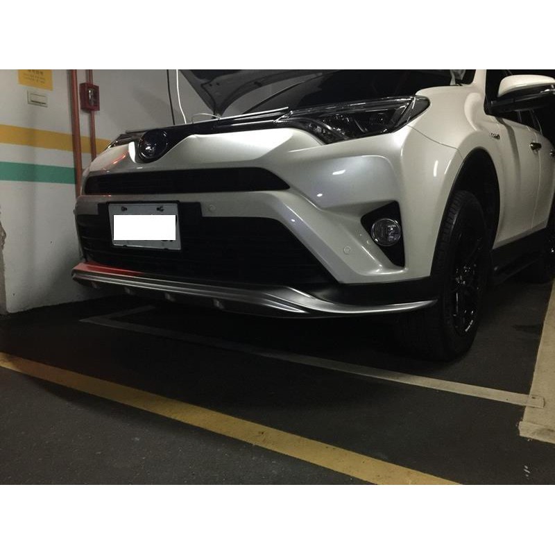 (柚子車舖) 豐田 2016-2018 RAV4 4.5代 RF 運動版 前下巴 後下巴 雙出尾飾管 完工價