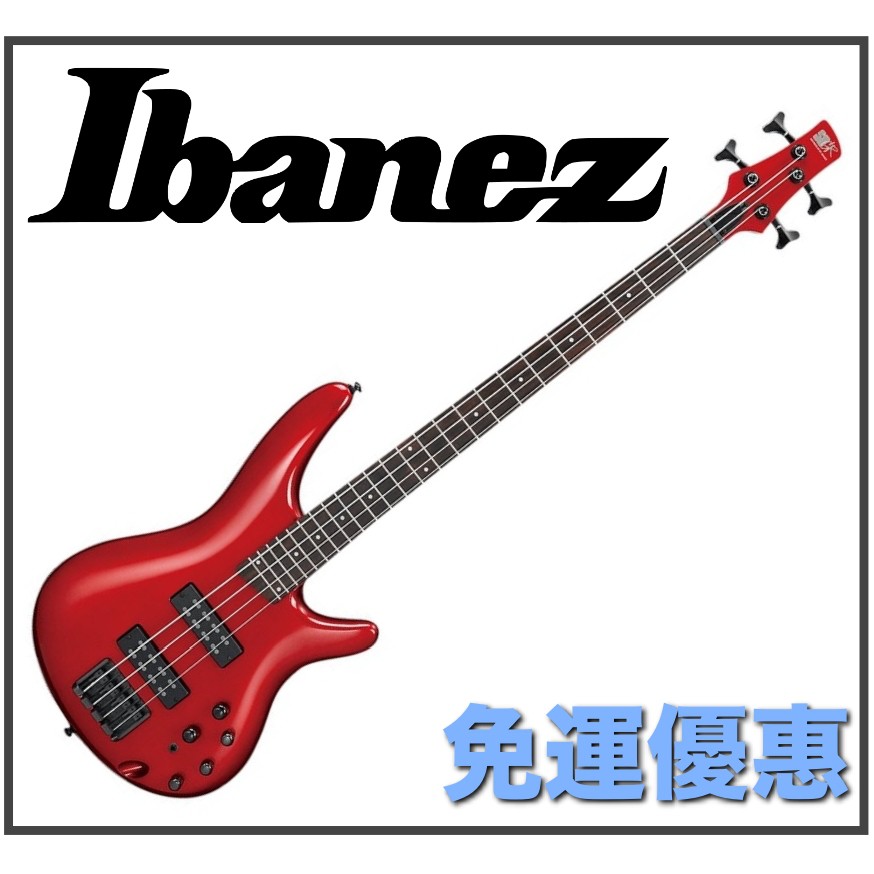 蒂兒音樂 現貨免運 日本品牌 Ibanez SR300 E IPT 高階 主動式 電 貝斯 BASS 電貝斯 紅色