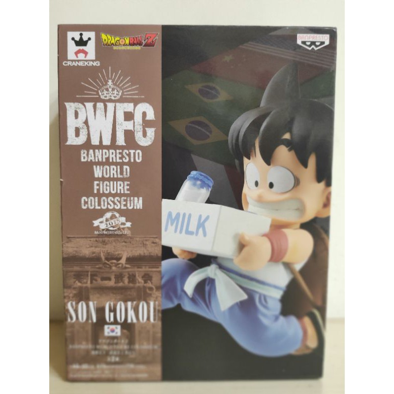 《 日版金證 》 景品七龍珠 BWFC 世界大賽 造形天下一武道會2 其之七 孫悟空 小時候 送牛奶 修行 小悟空