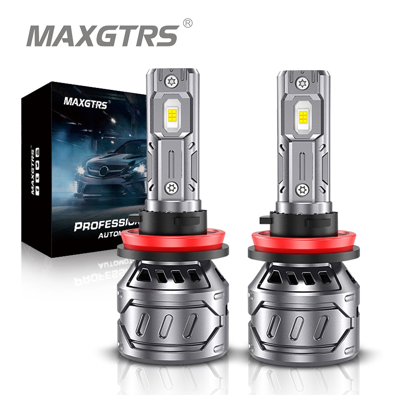 Maxgtrs 最新 P1 H4 Hi/lo H7 H8 H11 9006 汽車 LED 大燈 9005 HB3 HB4