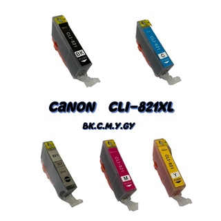 Canon CLI-821XL CLI-821 相容墨水匣 五色 iP3680/iP4760/MP545/MP568