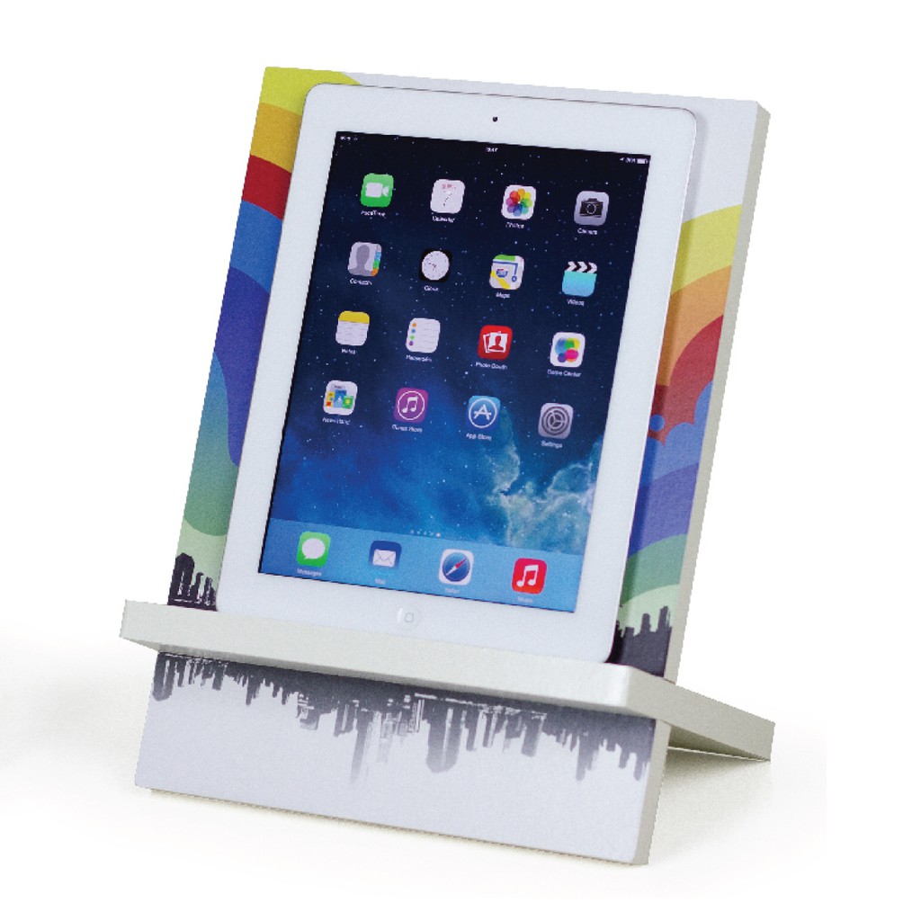 【PMU必美優】 DIY環保紙製平板架 Ipad平板架 超商取貨 隨機出貨不挑色 Ipad Holder