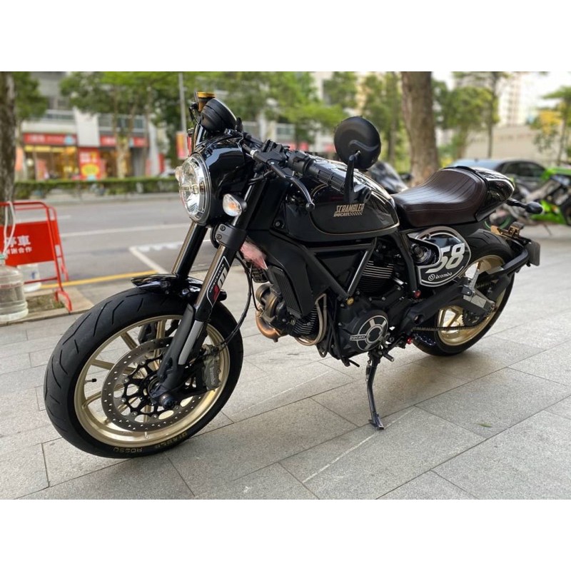 售ducati Scrambler Cafe Racer 800 碩文車 4碼牌 蝦皮購物