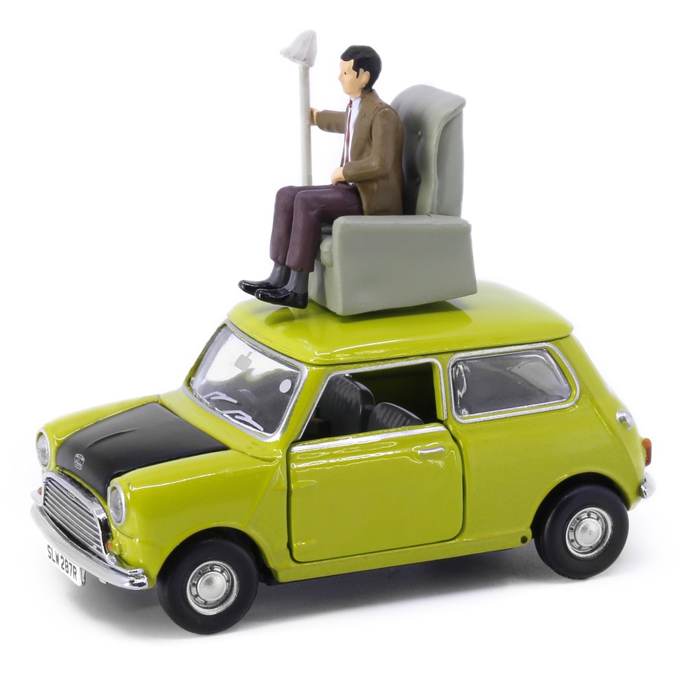 TINY 微影- Mr Bean's MINI Set Mini cooper+豆豆先生公仔駕駛組合1/50