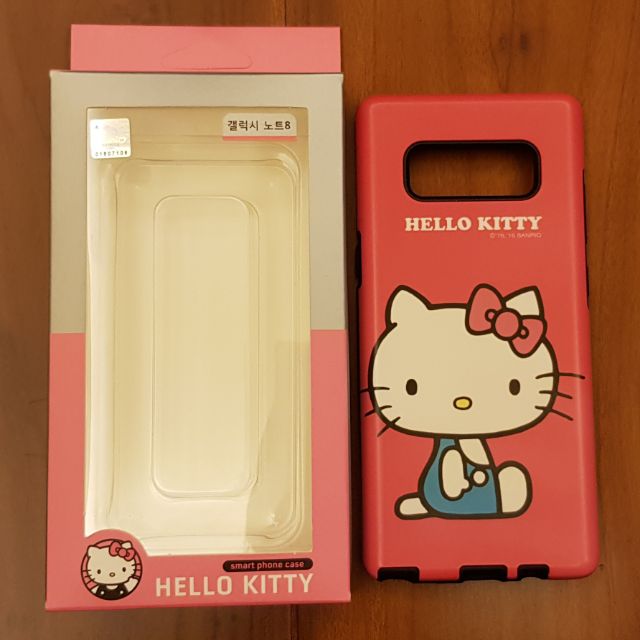 二手】三星note8韓國原版Hello kitty雙層保護殼