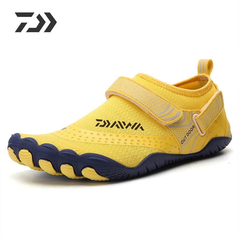 2022 Daiwa 釣魚鞋男士運動鞋男士色運動鞋男士夏季路跑鞋跑步鞋透氣 Daiwa 釣魚鞋